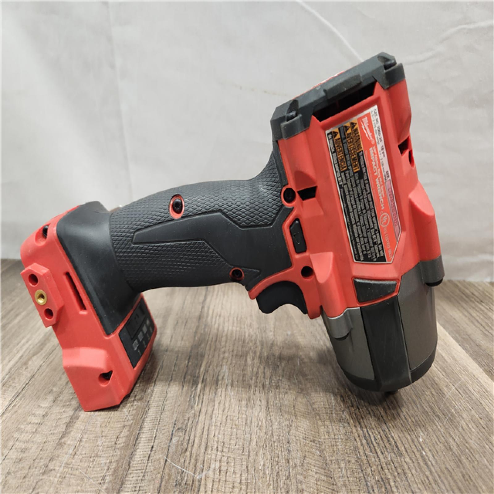 AS-IS- Milwaukee M18 18V Fuel Cordless Mid-Torque Compact Impact Wrench (TOOL ONLY)