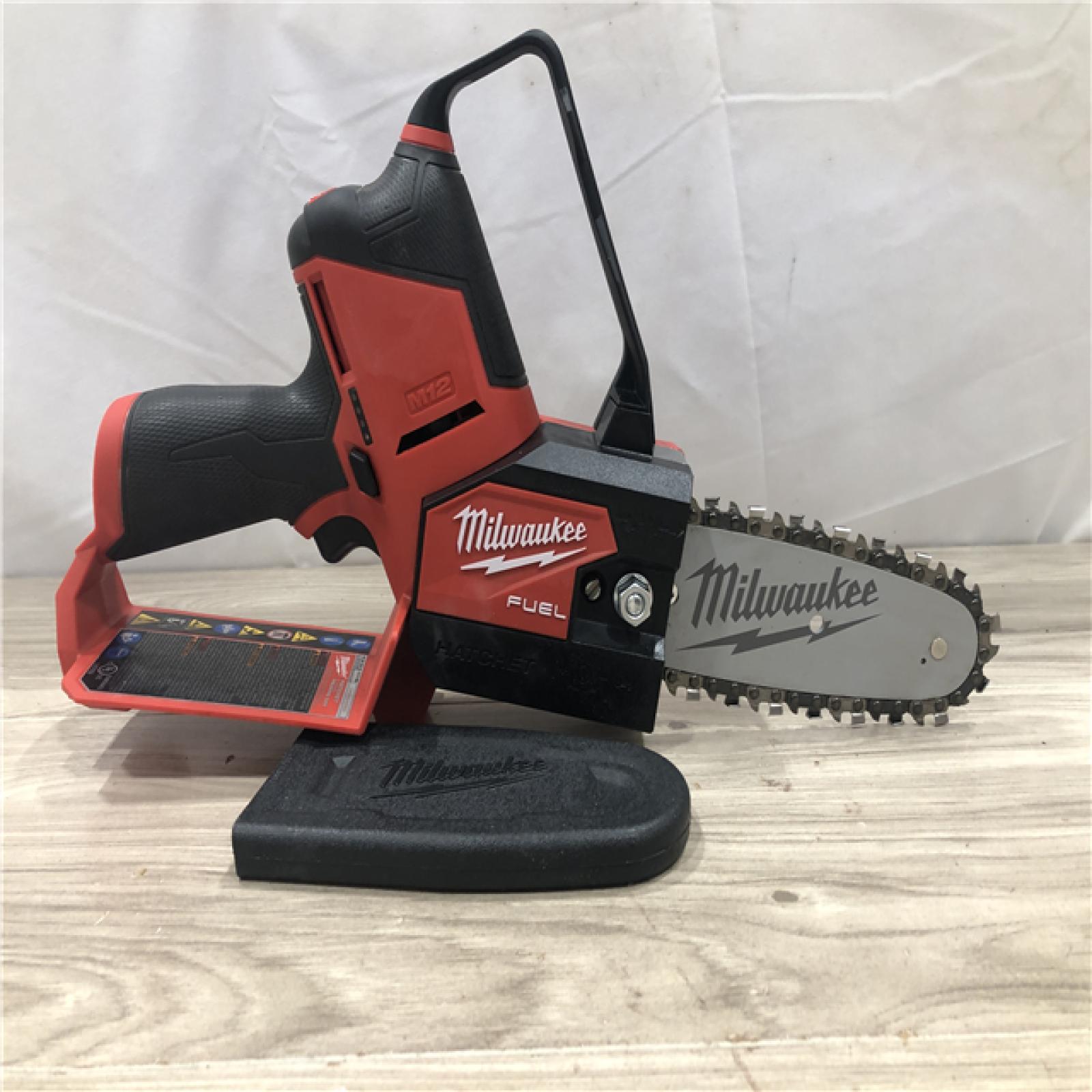 AS-IS Milwaukee M12 FUEL 6 in. 12V Lithium-Ion Cordless Pruning Saw HATCHET (Tool-Only)