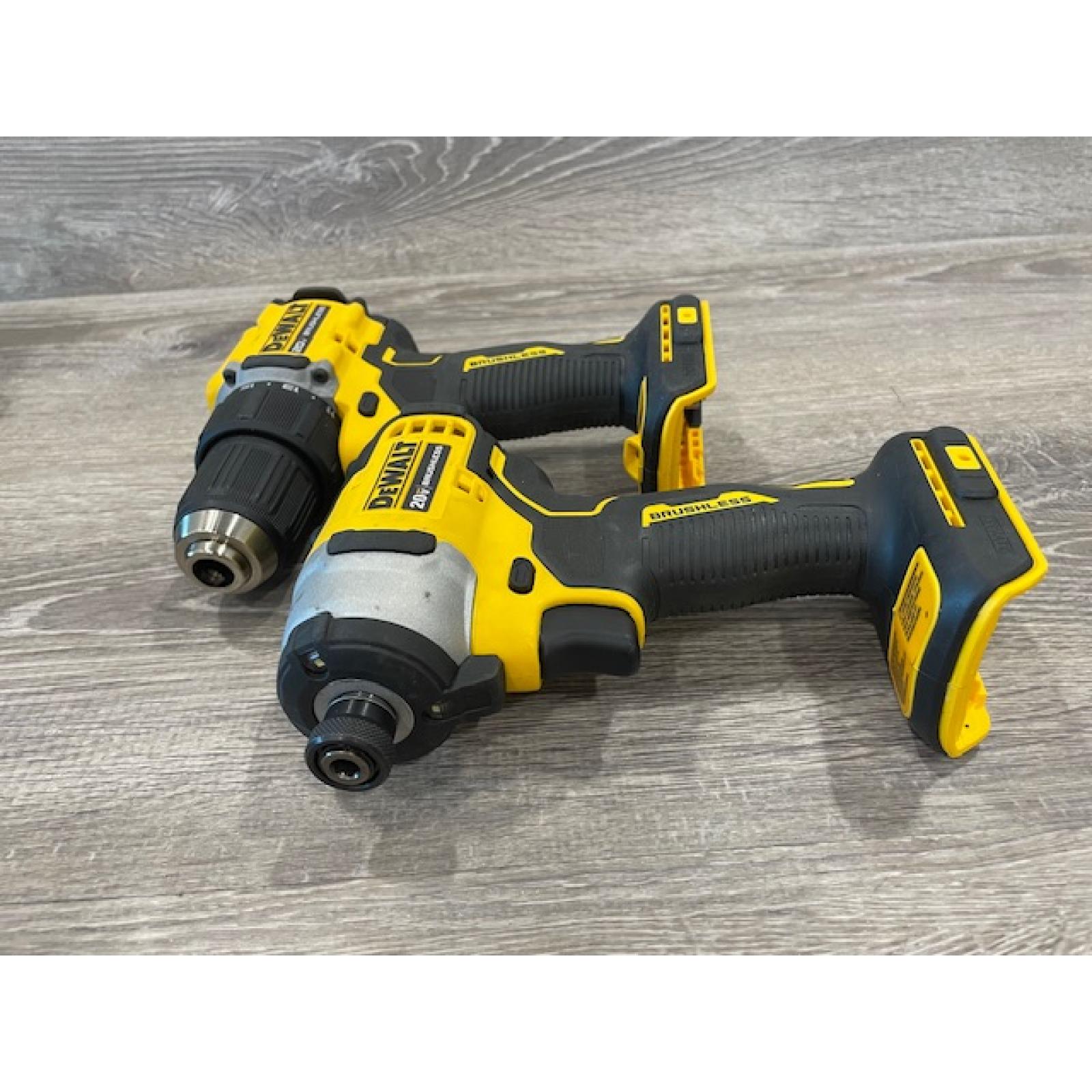 AS-IS  DEWALT ATOMIC 20-Volt MAX Lithium-Ion Cordless Combo Kit