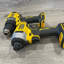 AS-IS  DEWALT ATOMIC 20-Volt MAX Lithium-Ion Cordless Combo Kit