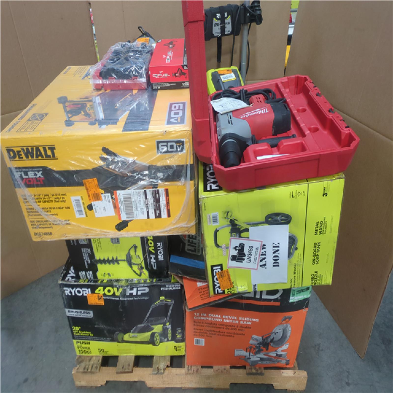 CALIFORNIA AS-IS TOOL PALLET