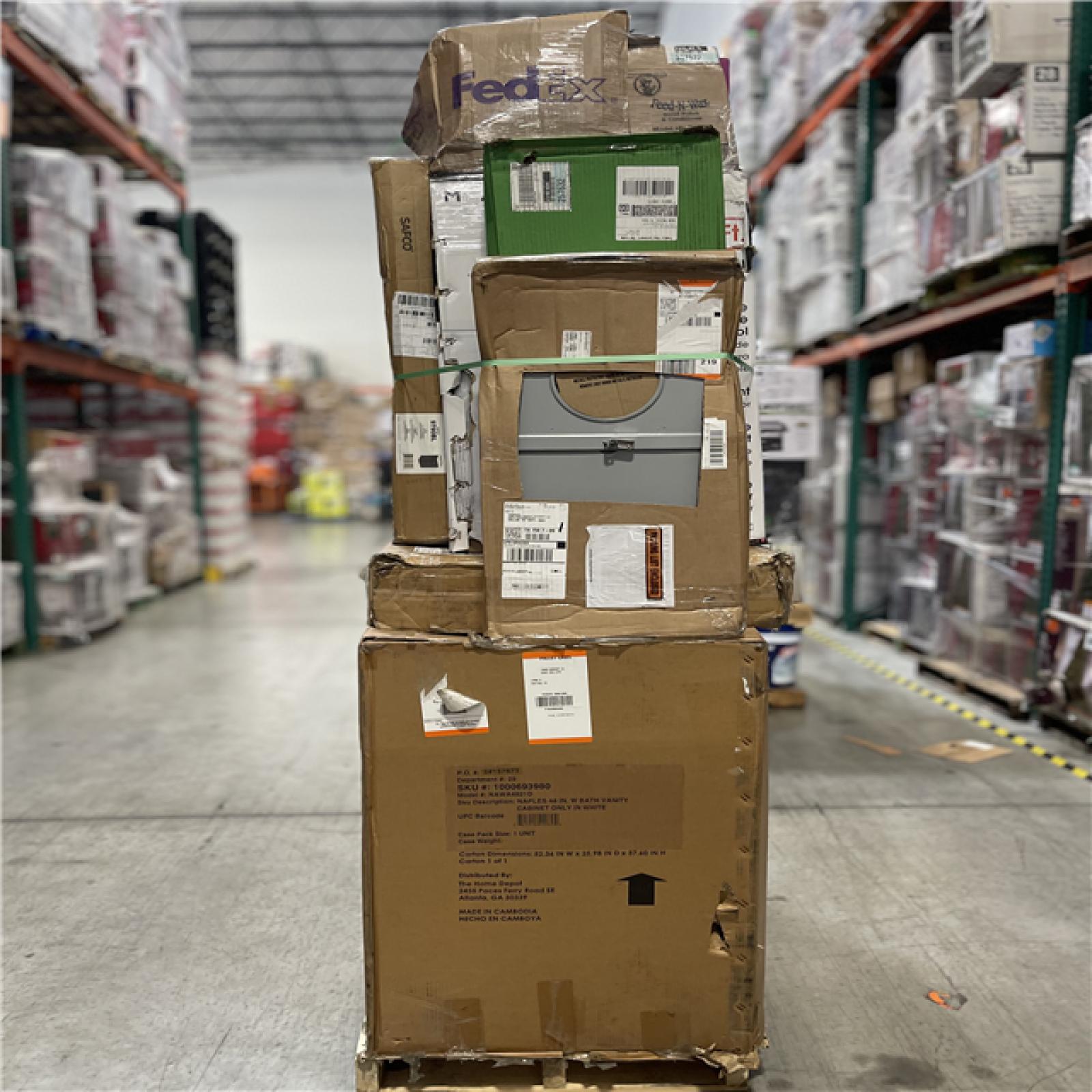 DALLAS LOCATION- AS-IS HOME IMPROVEMENT PALLET