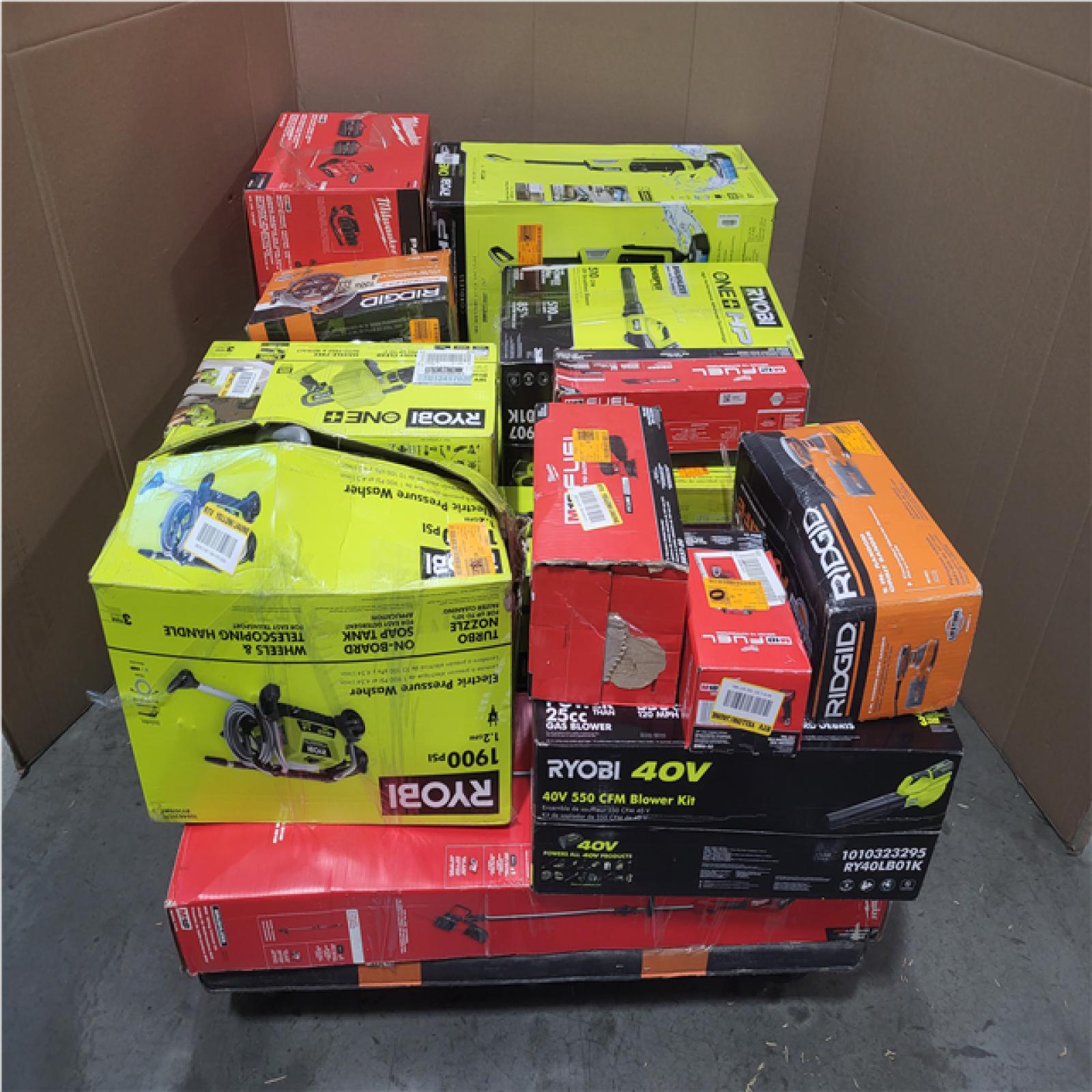 CALIFORNIA AS-IS TOOL PALLET