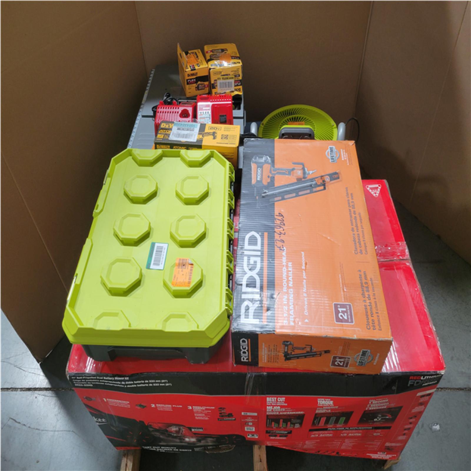 CALIFORNIA AS-IS TOOL PALLET