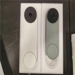 Phoenix AS-IS Google Nest Doorbell - Smart Wi-Fi Video Doorbell Camera - (2-Pack)
