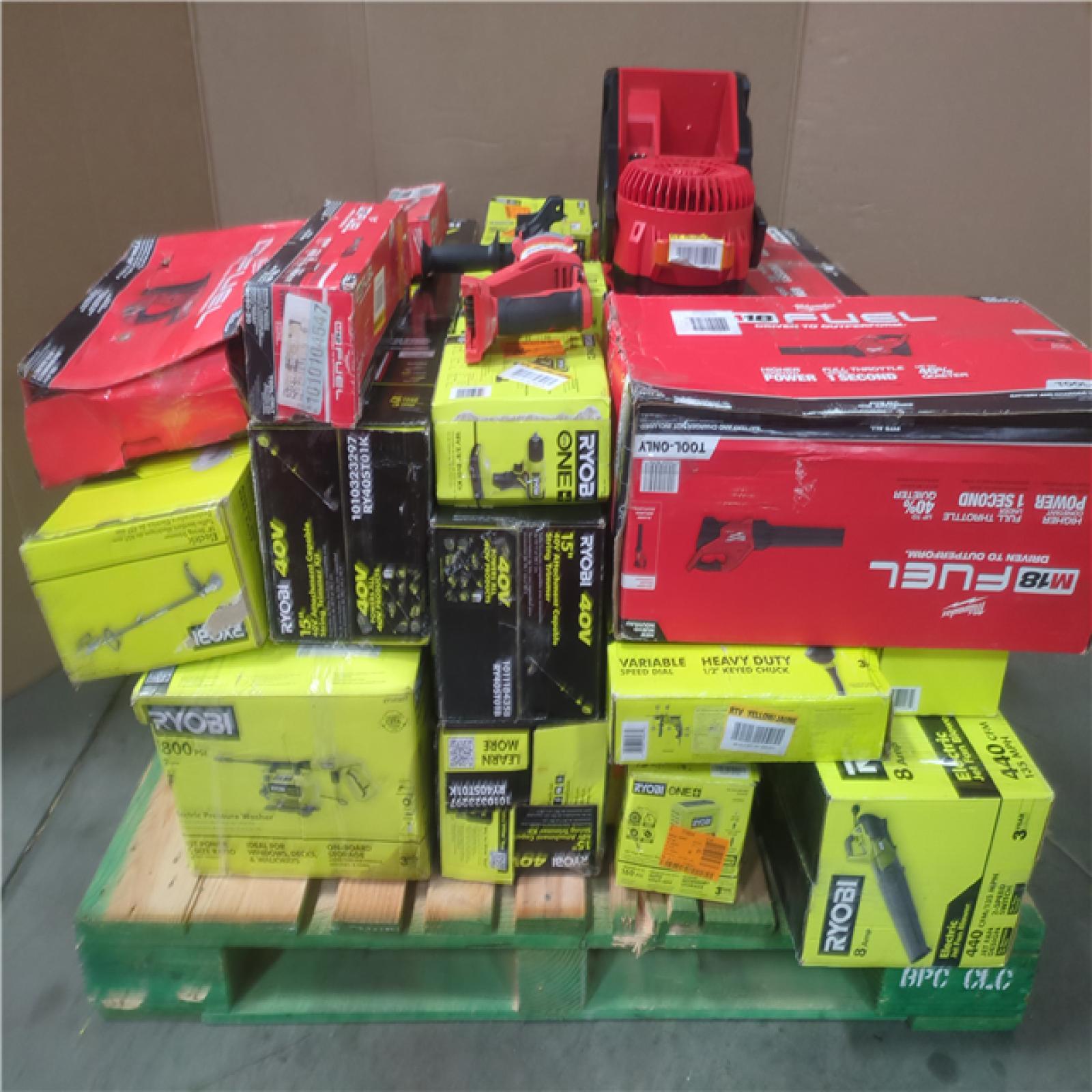 CALIFORNIA AS-IS TOOL PALLET