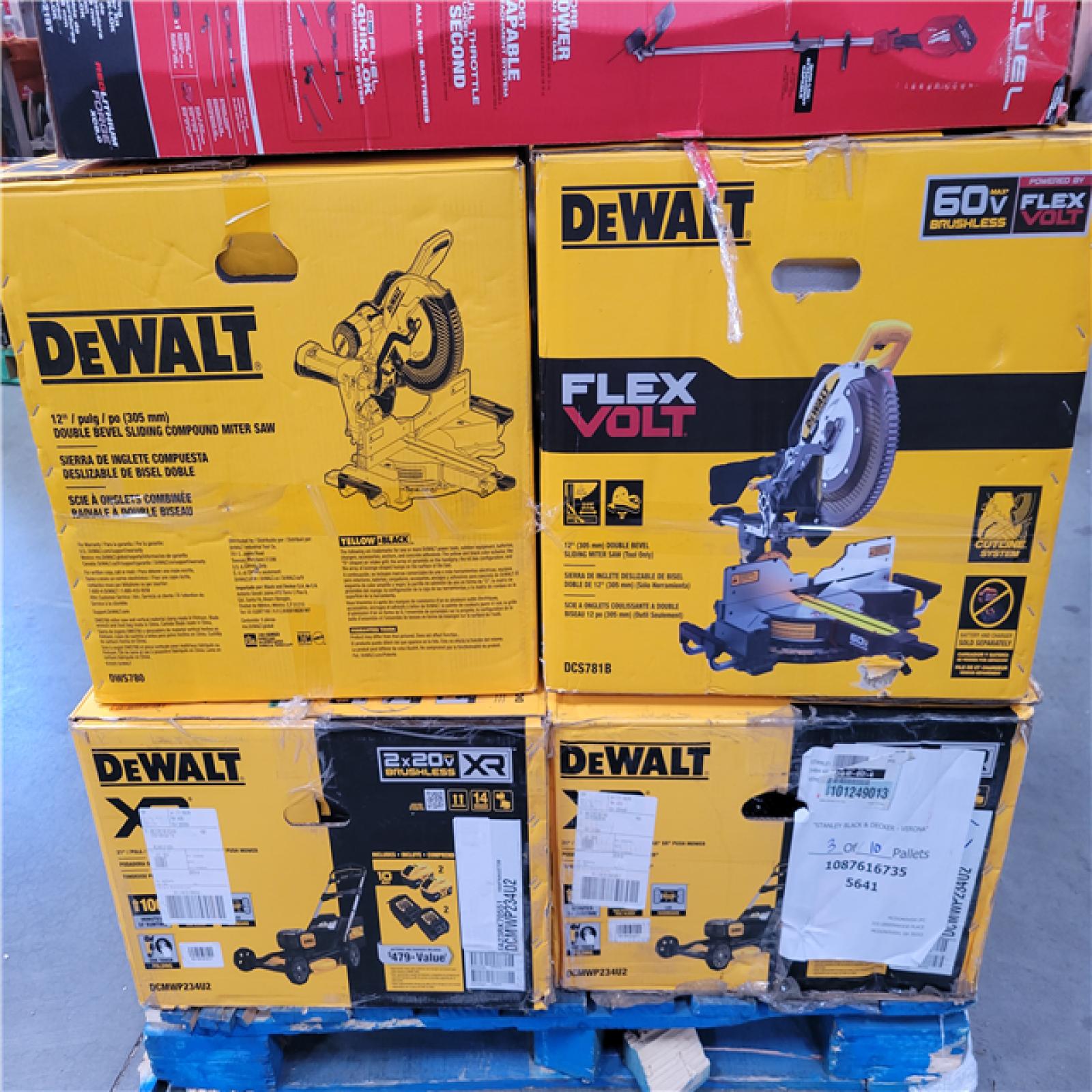 CALIFORNIA AS-IS TOOL PALLET