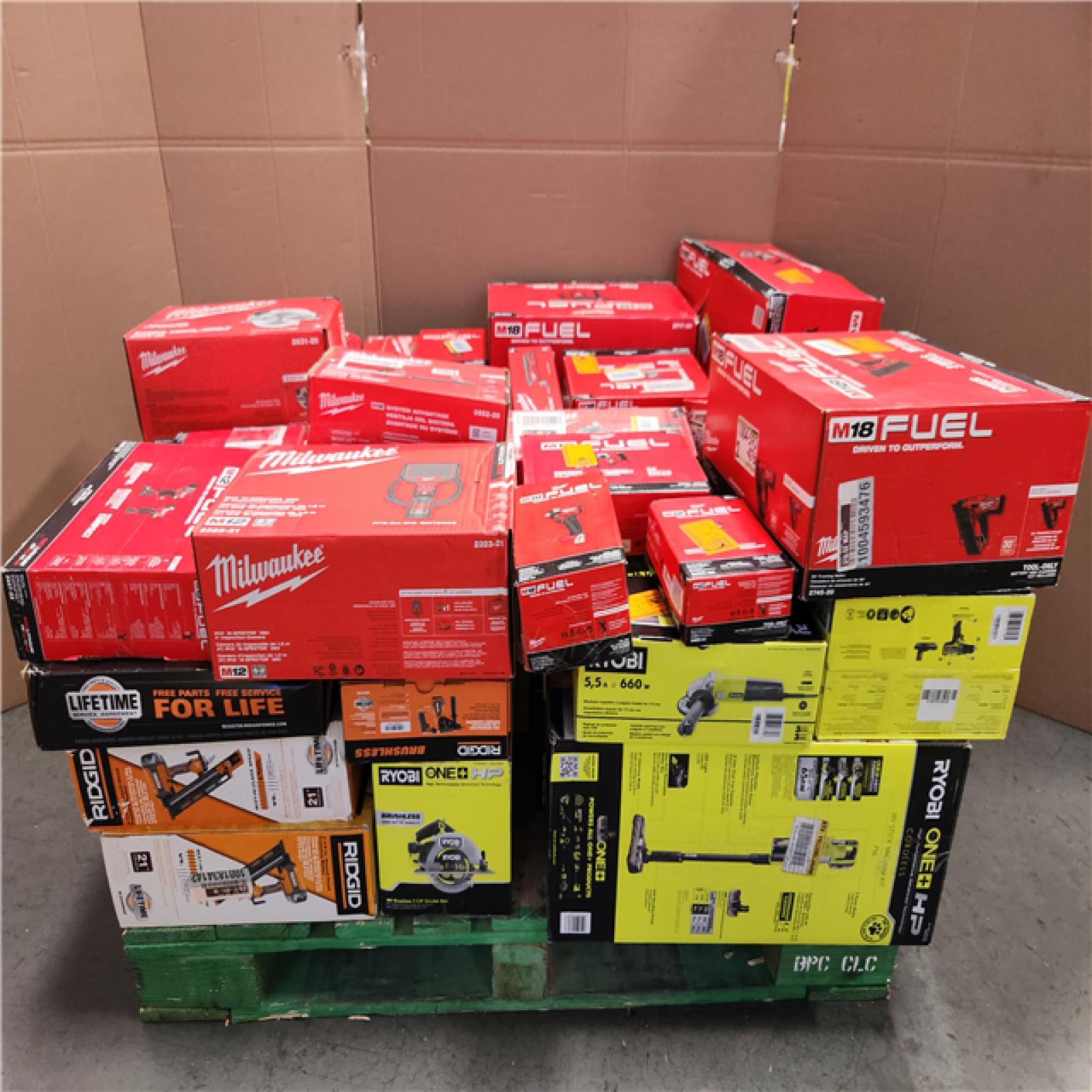CALIFORNIA AS-IS TOOL PALLET