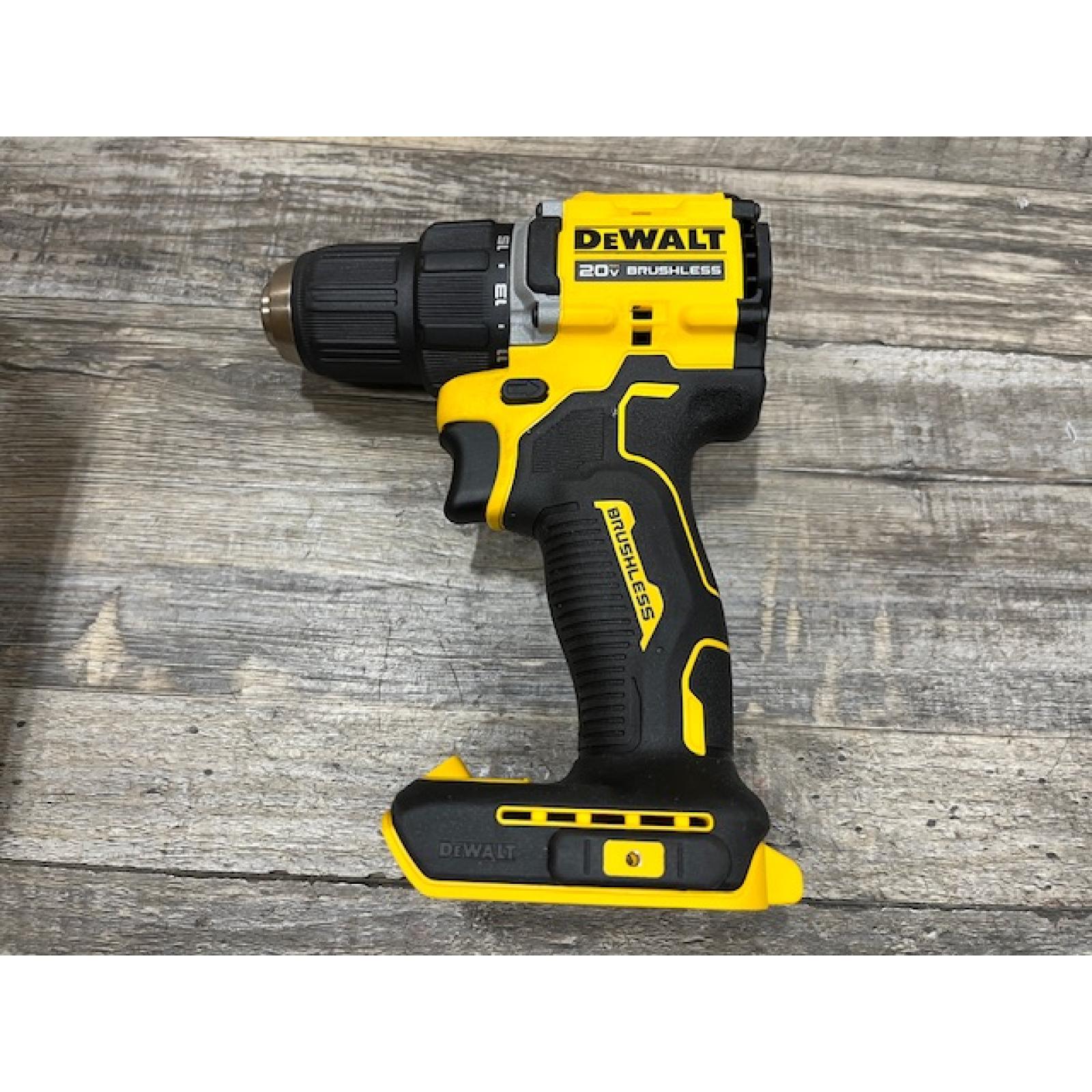 AS-IS DEWALT Atomic 20V Lithium-Ion Cordless Compact 1/2 in. Drill/Driver Kit