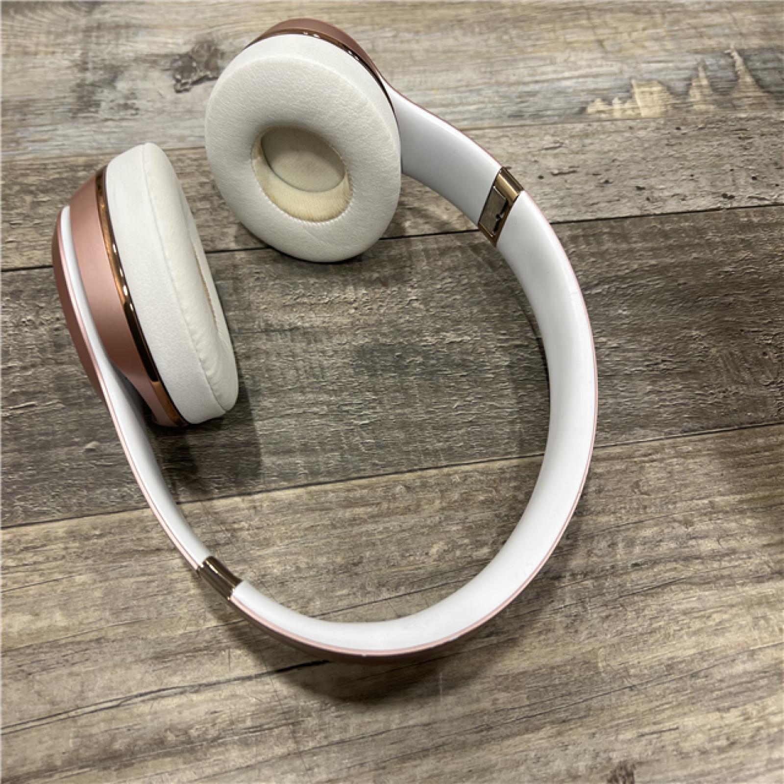 AS-IS Beats Solo3 Wireless On-Ear Headphones -Rose Gold