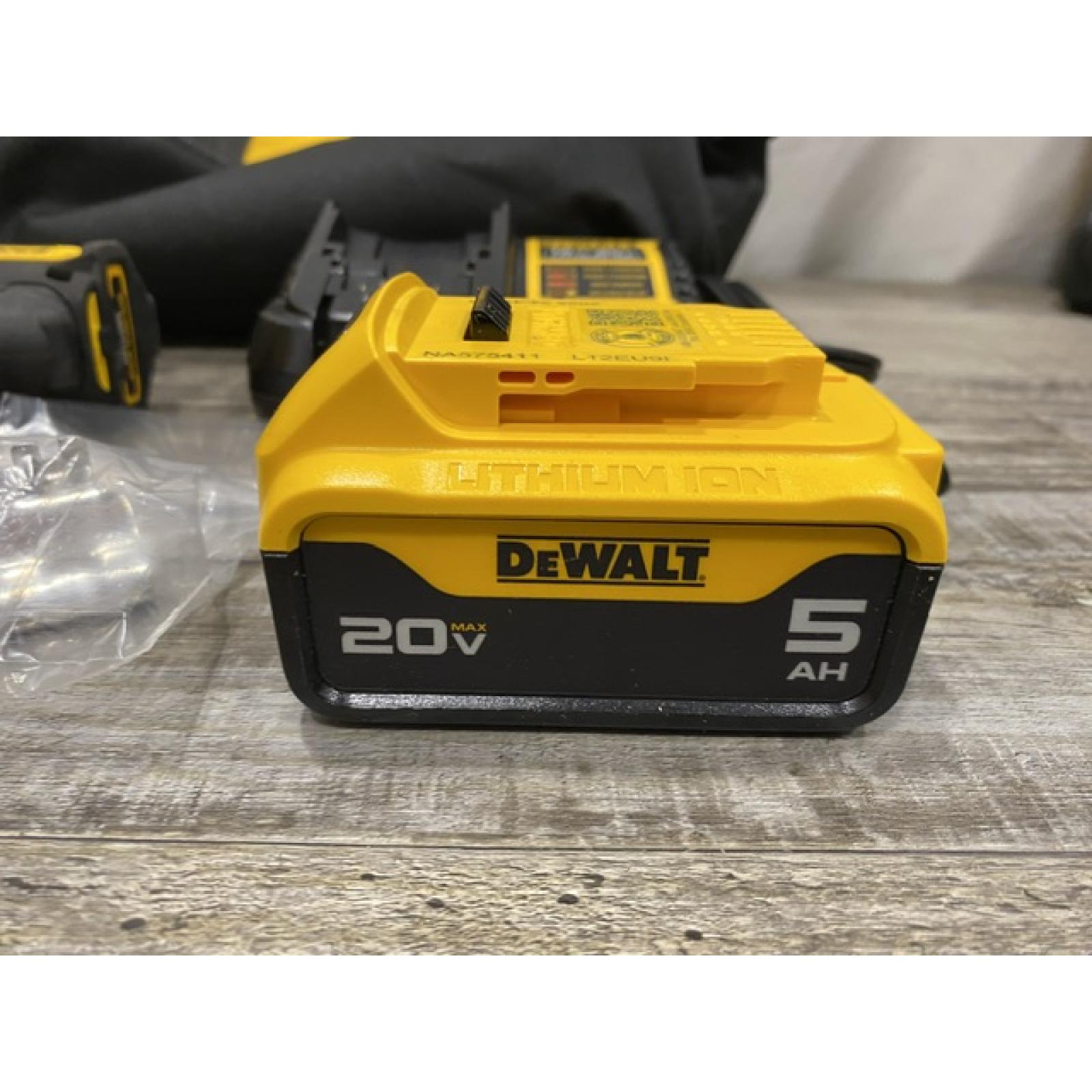 AS-IS DEWALT 20-Volt Maximum XR Lithium-Ion Cordless Brushless 1/4 in. 3-Speed Impact Driver Kit