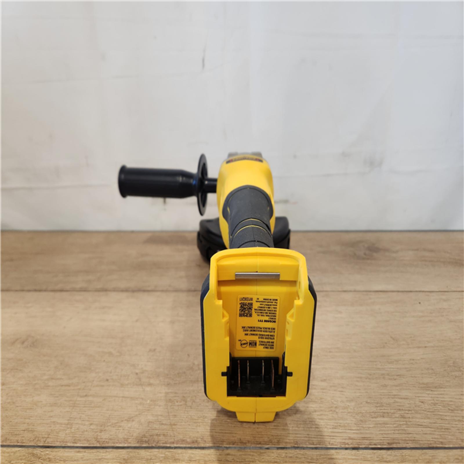 AS-IS- DEWALT 20V MAX Cordless Brushless 4-1/2 in. Angle Grinder with Paddle Switch (Tool Only)