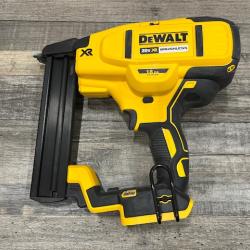 AS-IS DEWALT Cordless 18-Gauge Narrow Crown Stapler (Tool Only)
