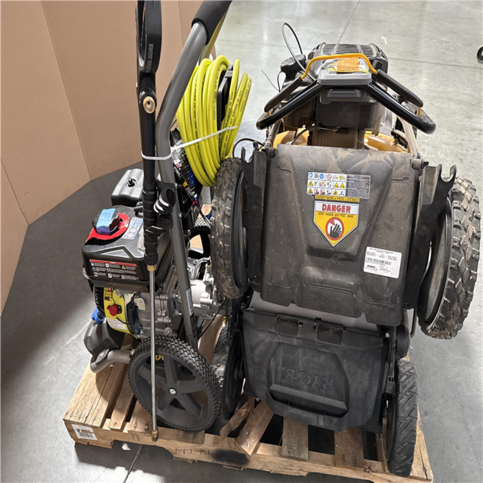 California AS-IS Outdoor Power Equipment