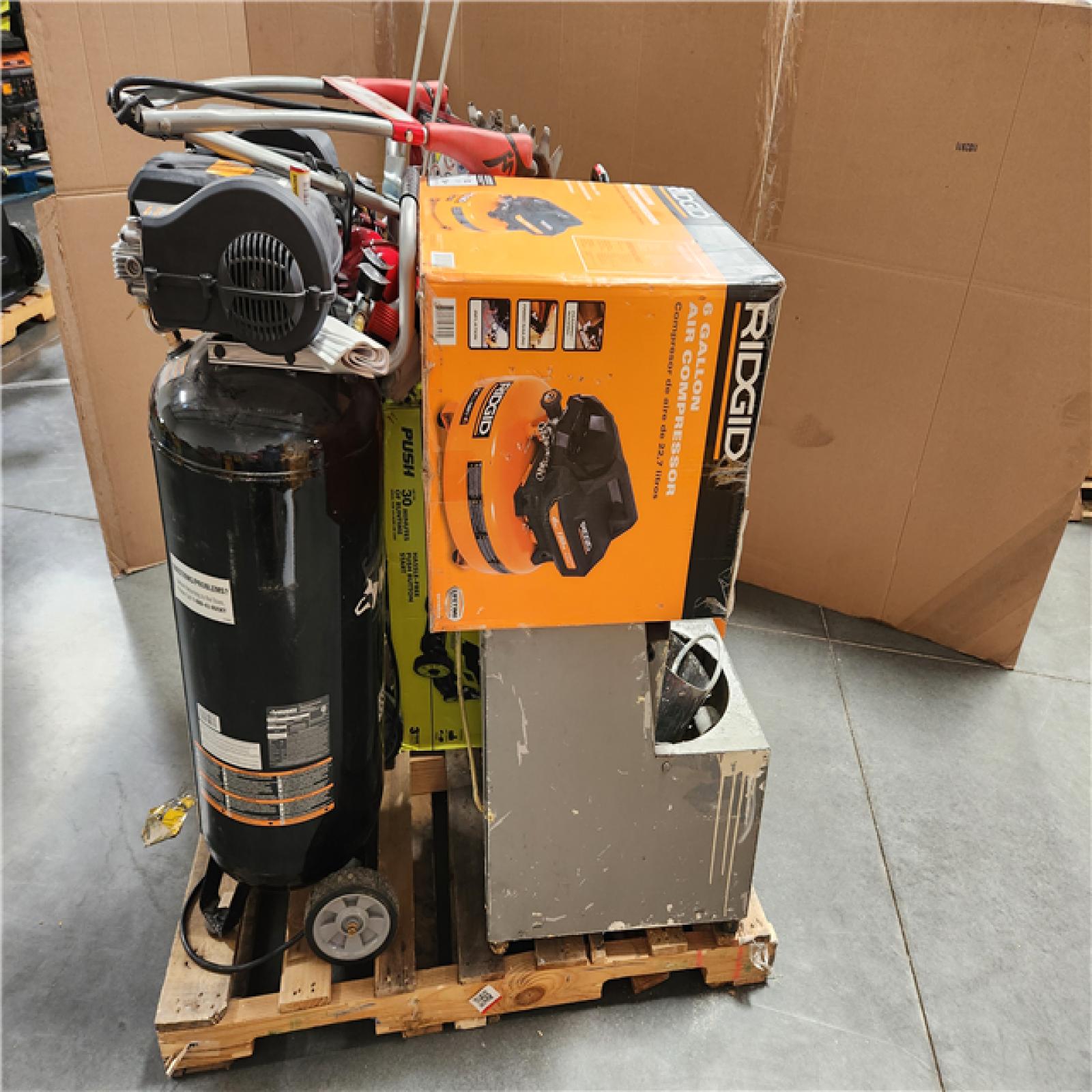 CALIFORNIA AS-IS OUTDOOR POWER EQUIPMENT
