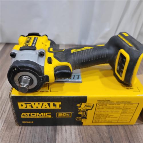 AS-IS DEWALT  ATOMIC 20V MAX Cordless Brushless 1/2 in. Variable Speed Impact Wrench (Tool Only)