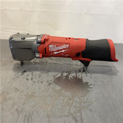 AS-IS - Milwaukee M12 FUEL 12V Lithium-Ion Brushless Cordless 3/8 in. Right Angle Impact Wrench