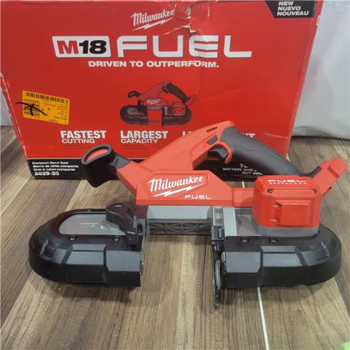 AS-IS  Milwaukee M18 Fuel 3-1/4  18V Brushless Compact Band Saw 2829-20 (Bare Tool)