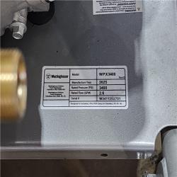 HOUSTON LOCATION - AS-IS Westinghouse 3400-PSI  2.5-GPM Gas Pressure Washer with 5 Nozzles & Soap Tank