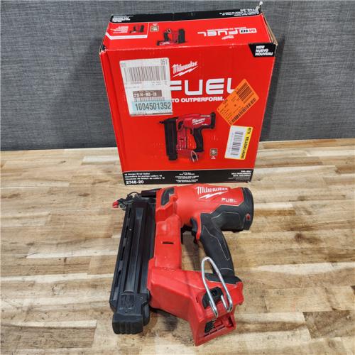 HOUSTON LOCATION - AS-IS Milwaukee FUEL 18-Volt Lithium-Ion Brushless Cordless Gen II 18-Gauge Brad Nailer (Tool-Only)