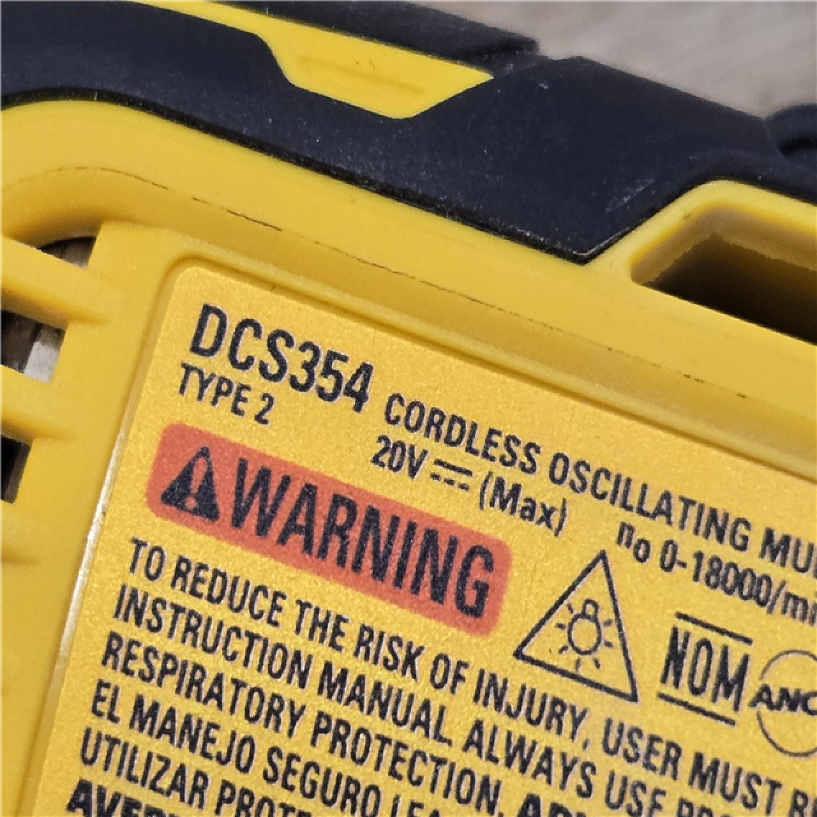 AS-IS DEWALT ATOMIC 20V MAX* Cordless Oscillating Multi Tool (Tool-Only)