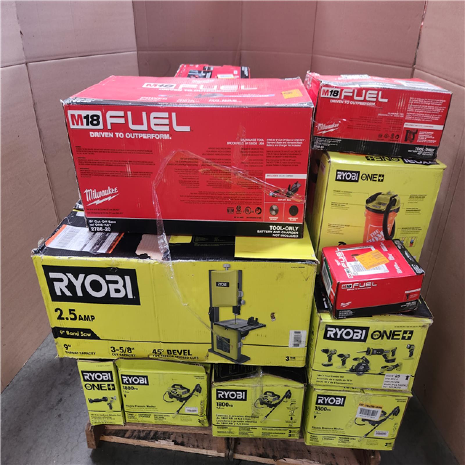 CALIFORNIA AS-IS TOOL PALLET