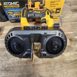 HOUSTON LOCATION - AS-IS DeWalt 20V MAX ATOMIC Cordless Brushless Compact Band Saw Kit (Battery & Charger)