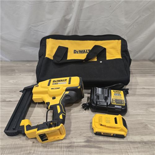 AS-IS DeWALT DCN681D1 20V MAX 18ga Cordless Narrow Crown Stapler Kit