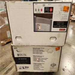 Phoenix Location 2 Delta Classic 500 Curve 60 in. x 32 in. Alcove Deep Soaking Bathtub with Right Drain in High Gloss White Pallet