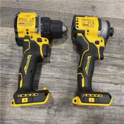 AS-IS DEWALT ATOMIC 20-Volt MAX Lithium-Ion Cordless Combo Kit