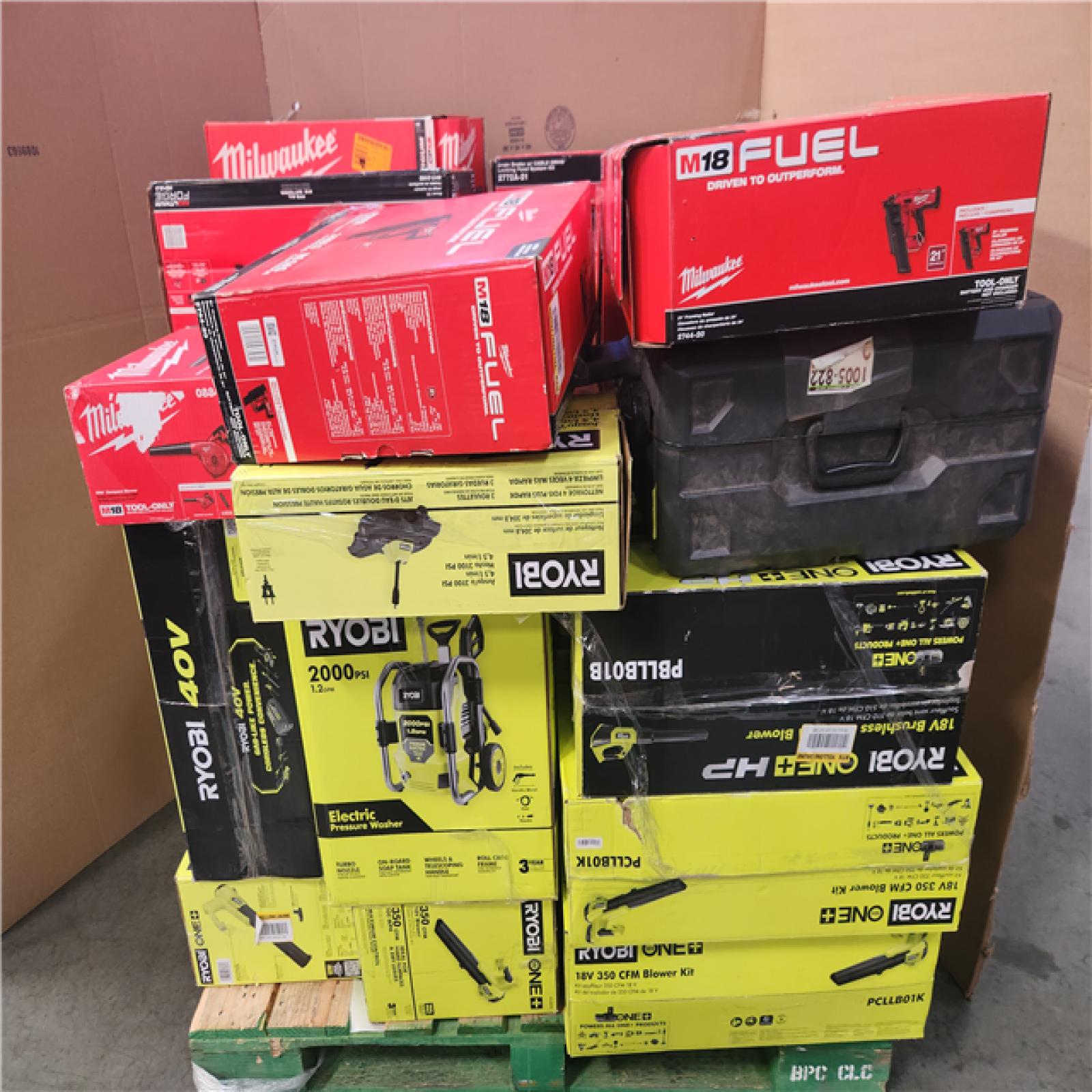 CALIFORNIA AS-IS TOOL PALLET