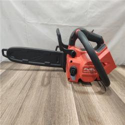 AS-IS-  - Milwaukee Tool M18 FUEL 14  Top Handle 18-Volt Lithium-Ion Brushless Electric Cordless Chainsaw (Tool-Only)