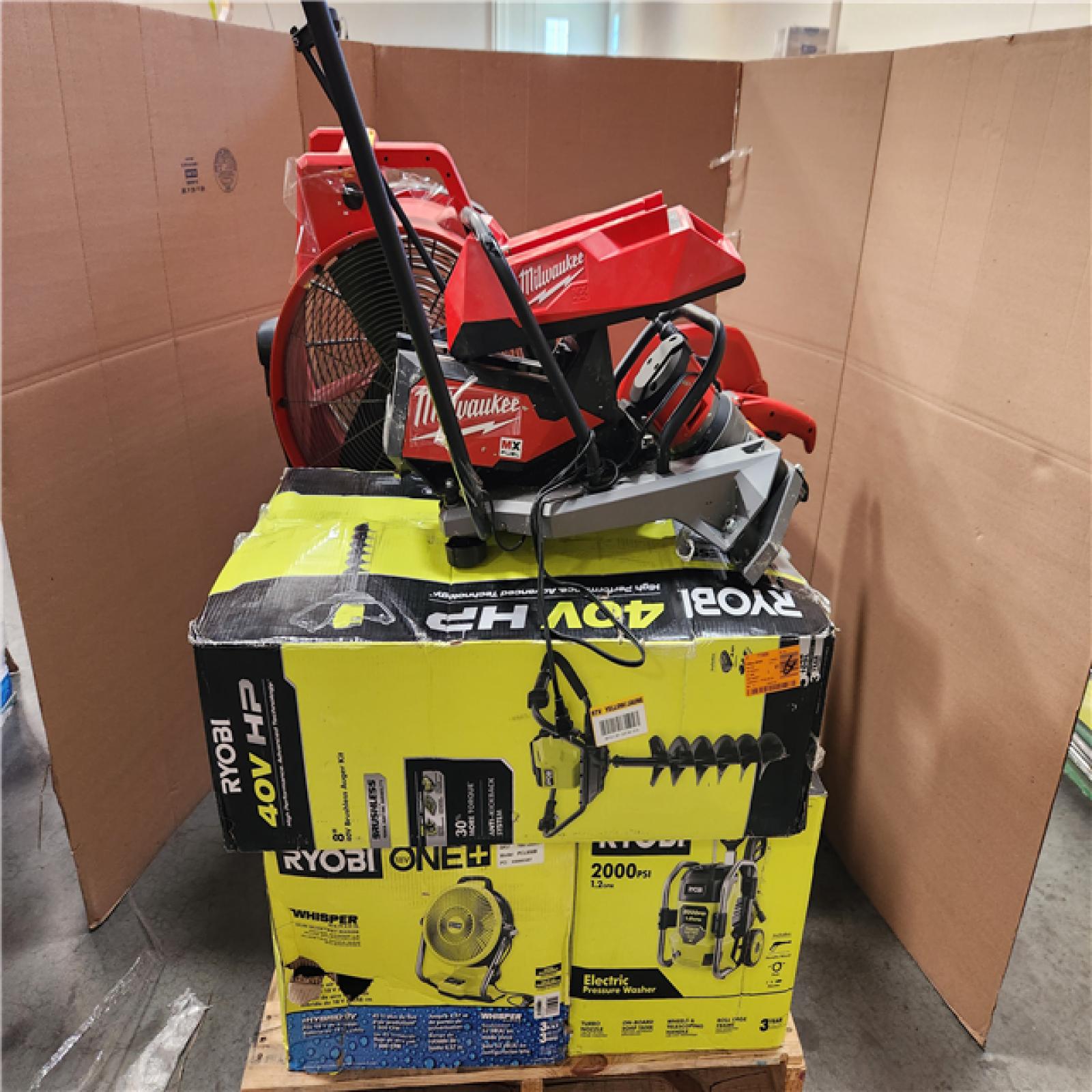 CALIFORNIA AS-IS TOOL PALLET