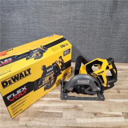 HOUSTON LOCATION - AS-IS DEWALT FLEXVOLT 60V MAX Cordless Brushless 7-1/4 in. Wormdrive Style Circular Saw (Tool Only)