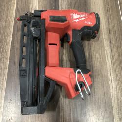 AS-IS Milwaukee FUEL 18-Volt Lithium-Ion Brushless Cordless Gen ll 16-Gauge Straight Finish Nailer (Tool Only)