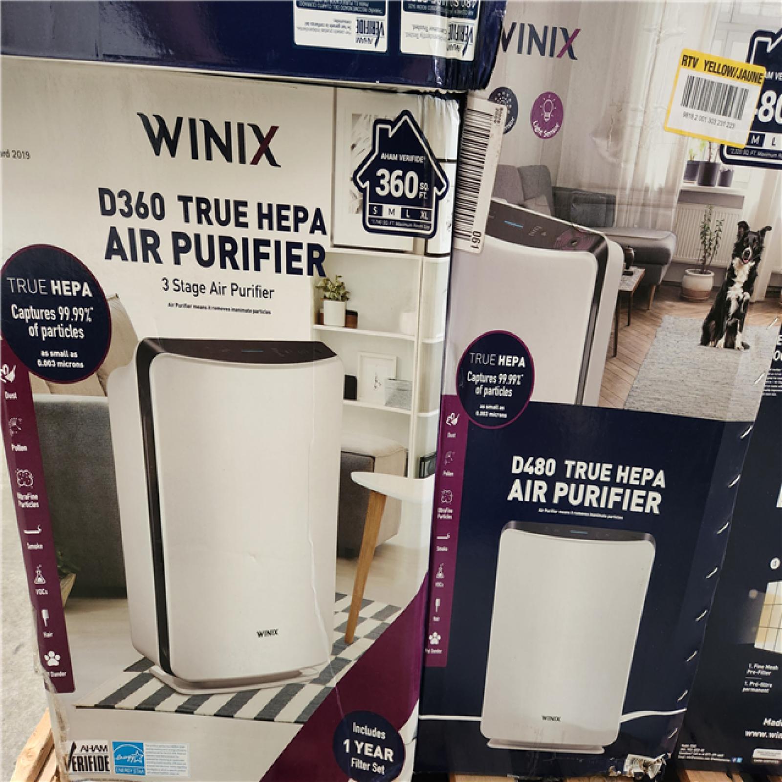 Phoenix AS-IS Mixed Air Purifiers and Filters Pallet (12 Purifiers)