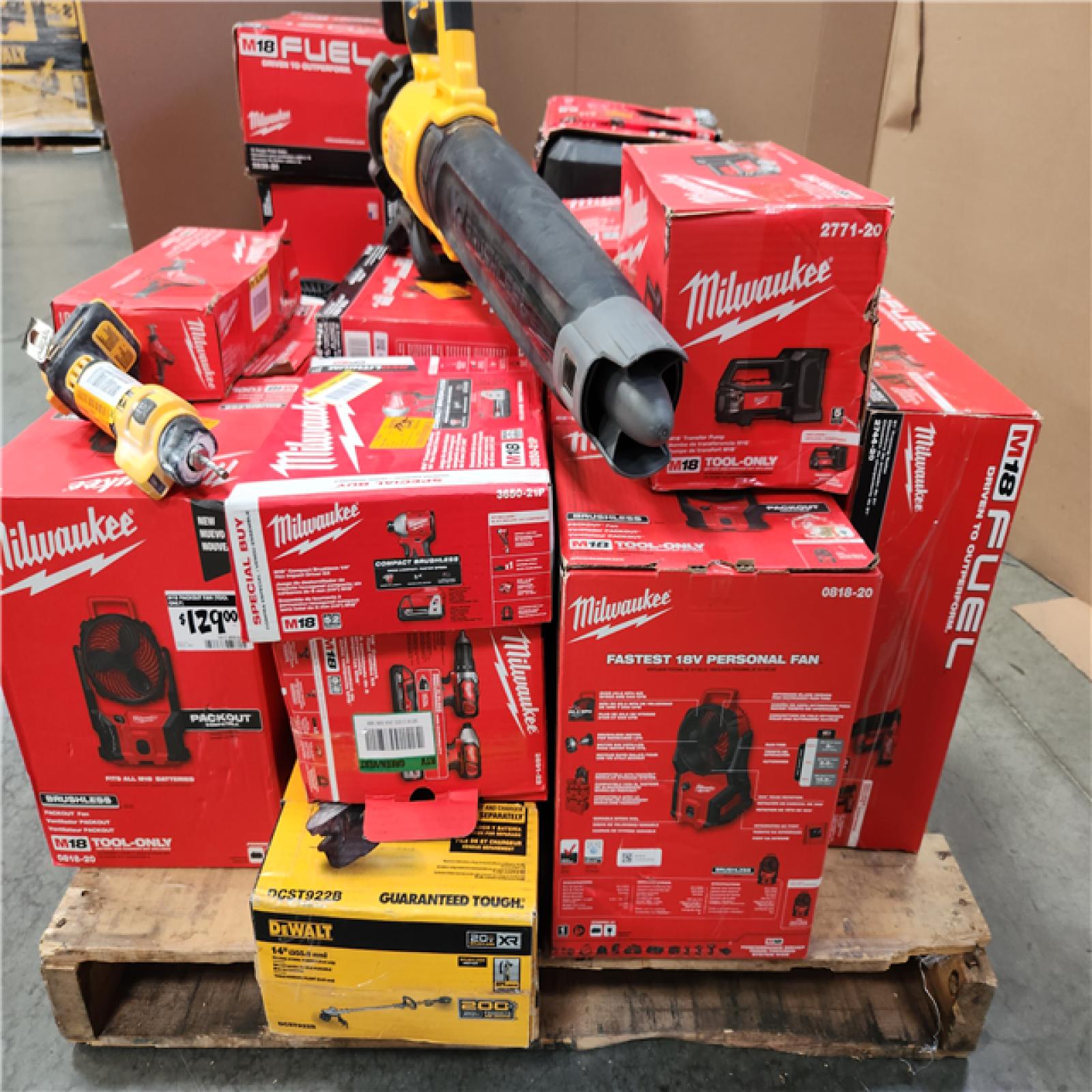 CALIFORNIA AS-IS TOOL PALLET