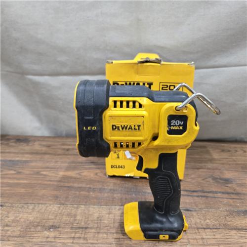 AS-IS DEWALT 20-Volt MAX Lithium-Ion Cordless Jobsite Spotlight