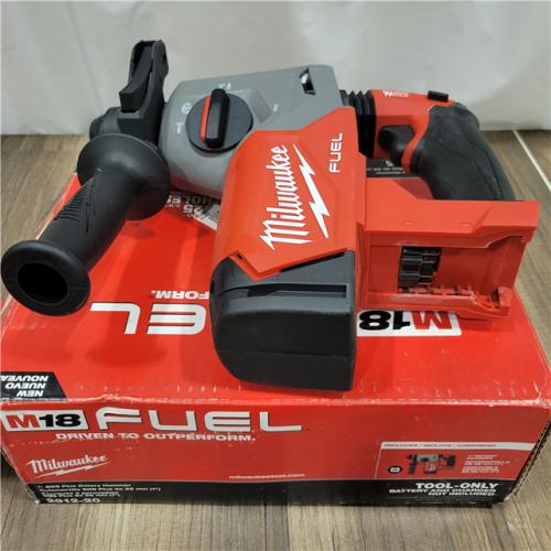 AS-IS Milwaukee M18 FUEL 18V Lithium-Ion Brushless Cordless 1 in. SDS-Plus Rotary Hammer (Tool-Only)