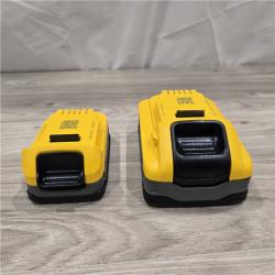 AS-IS Dewalt 20V MAX POWERSTACK Batteries and Charger Starter Kit