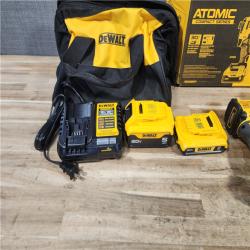 HOUSTON LOCATION - AS - IS DEWALT ATOMIC 20V MAX Lithium-Ion Cordless 2-Tool Combo Kit