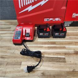 HOUSTON LOCATION - AS-IS (APPEARS LIKE NEW) Milwaukee  FUEL 18V Lithium-Ion Brushless Cordless Hammer Drill and Impact Driver Combo Kit
