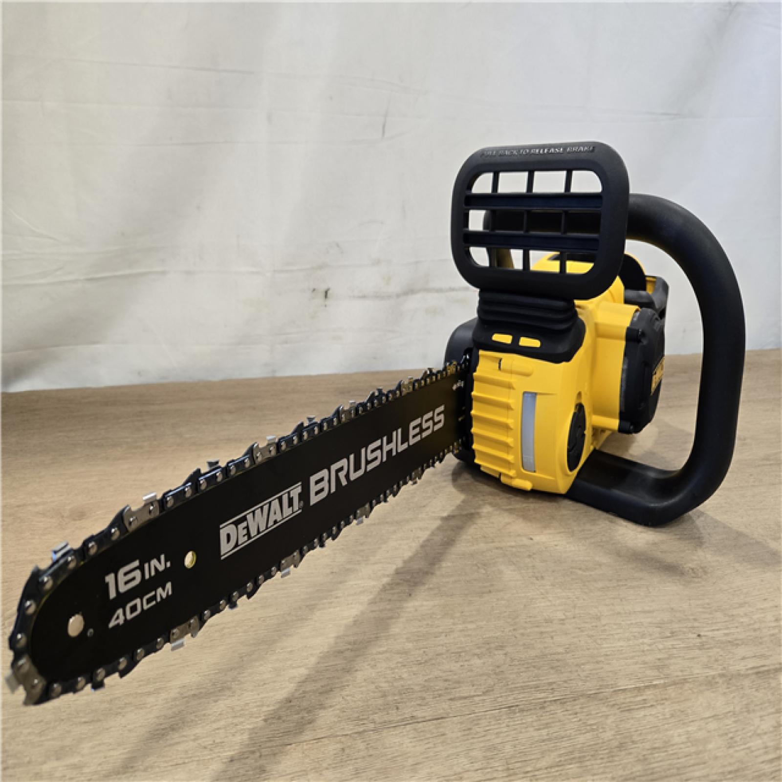 AS-IS DEWALT FLEXVOLT 60V MAX 16in. Cordless Chainsaw (Tool Only)