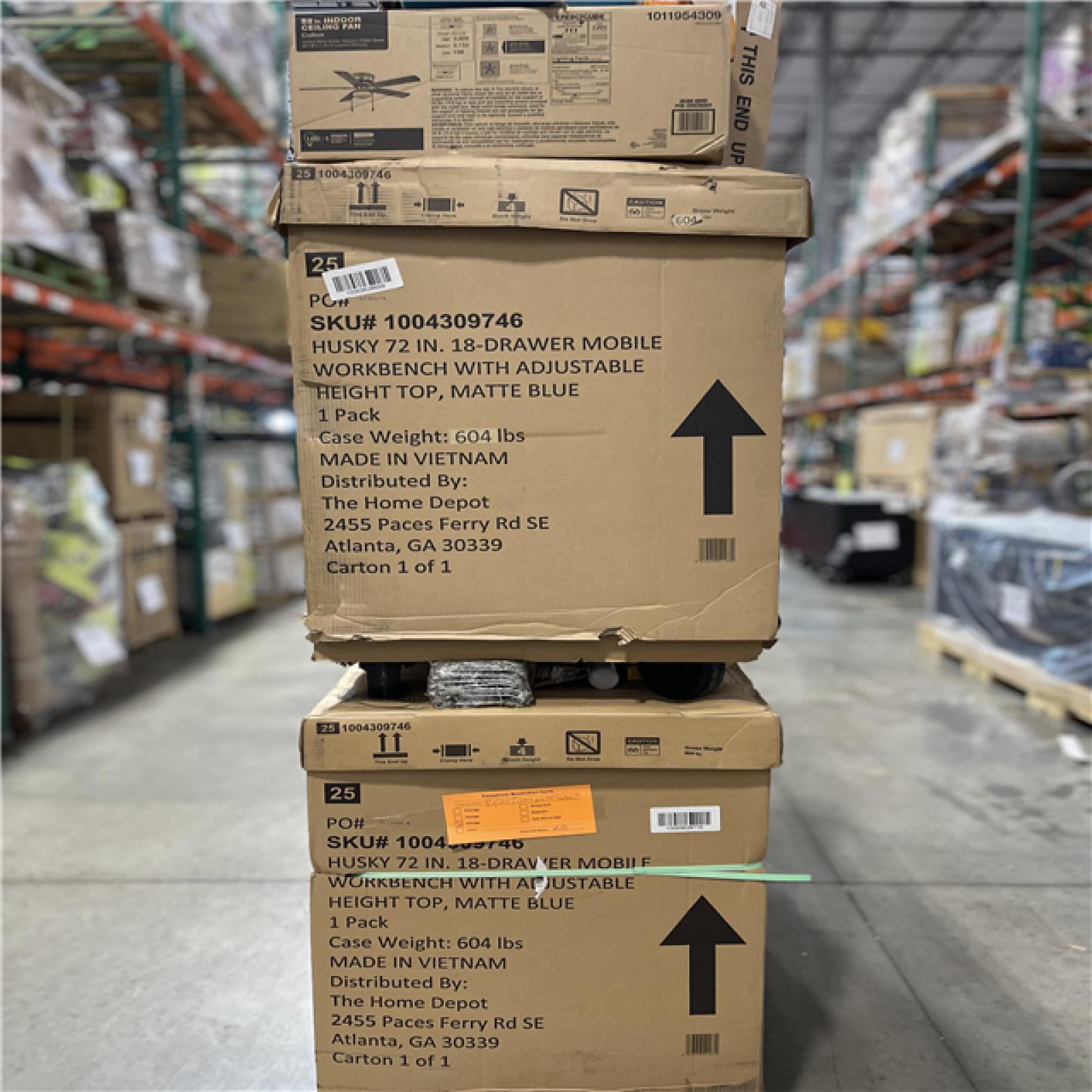 DALLAS LOCATION- AS-IS HOME IMPROVEMENT PALLET