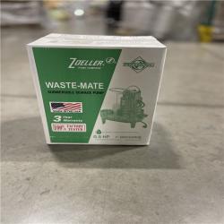 NEW! -ZOELLER M267 Sewage Pump with 10' Cord