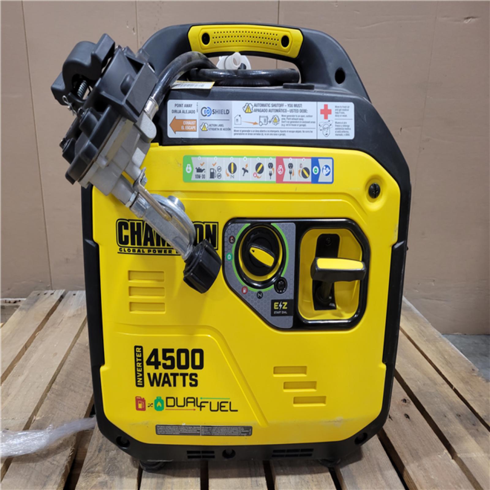 CALIFORNIA AS-IS CHAMPION PORTABLE GENERATOR