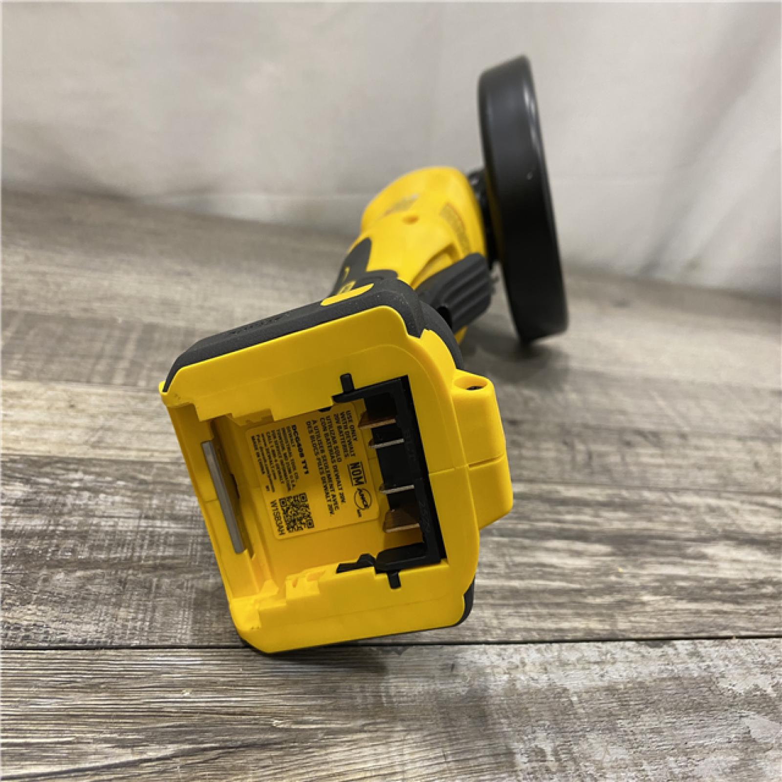 AS-IS DEWALT 20V MAX Cordless Brushless 4-1/2 in. Angle Grinder with Paddle Switch (Tool Only)