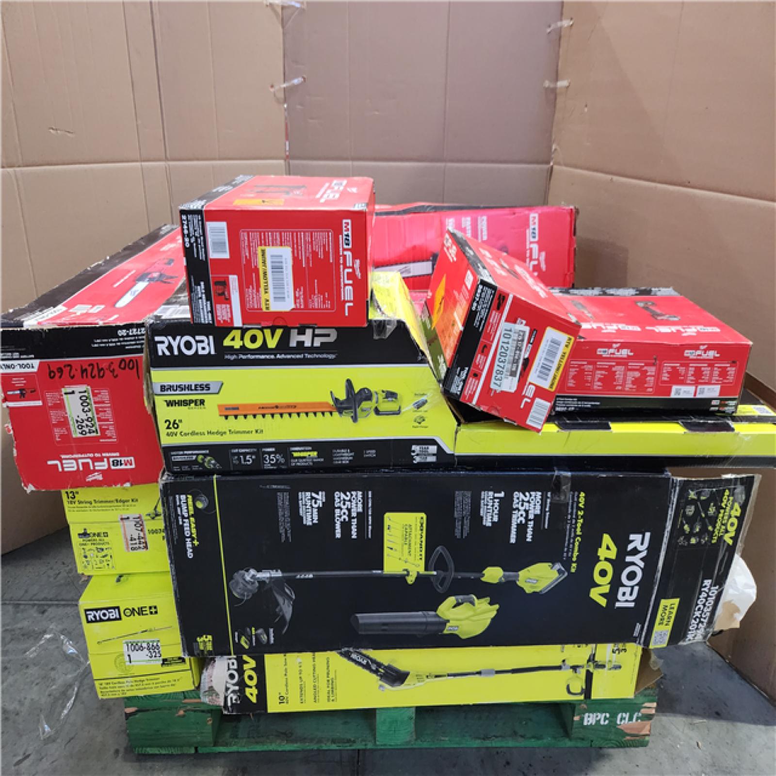 CALIFORNIA AS-IS TOOL PALLET
