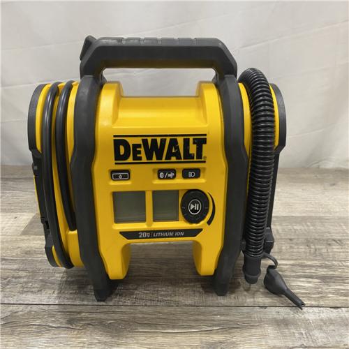AS-IS DEWALT 20V MAX Cordless Electric Portable Inflator (Tool Only)
