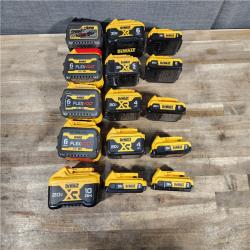 HOUSTON LOCATION - AS-IS DEWALT BATTERY PACK QTY - 15